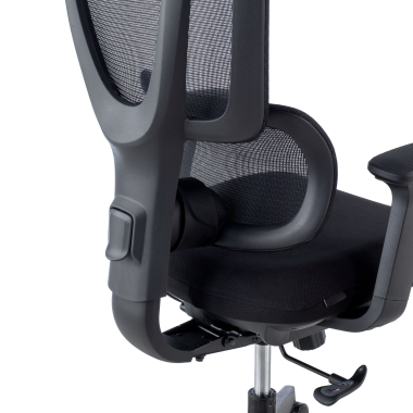 krzeslo ergonomiczne czarny essenza siatka podlokietniki regulowane 3d podwojne podparcie ledzwiowe zaglowek 7