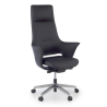 Fotel biurowy Dortmund, designerski, mechanizm relaks, aluminium
