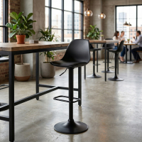 Hoker barowy Norway na metalowych nogach, nowoczesny design