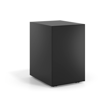 kontenerek pod biurko antracyt czarna struktura metal 6