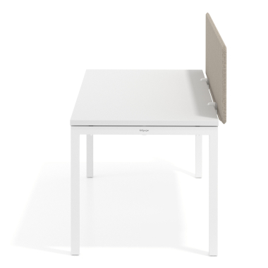 przegrody biurowe bezowy aluminium 2