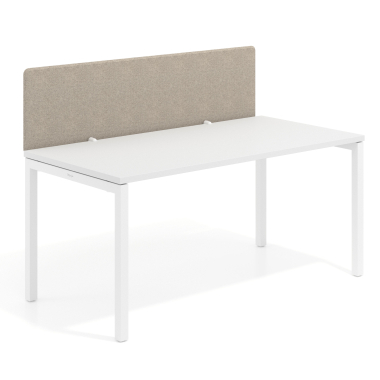 przegrody biurowe bezowy aluminium 4