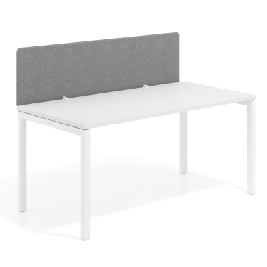 przegrody biurowe szary aluminium 4