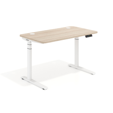 biurko regulowane bialy flax oak erghos icon 1