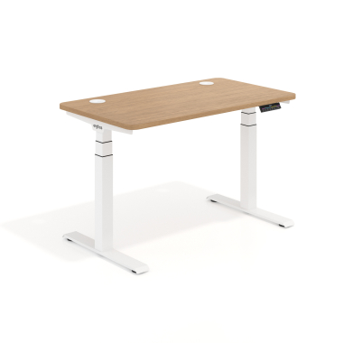 biurko regulowane bialy red oak erghos pro 1