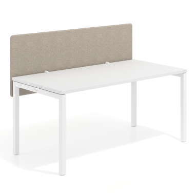 przegrody biurowe bezowy aluminium 4
