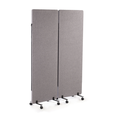 przegrody biurowe szary fold 6