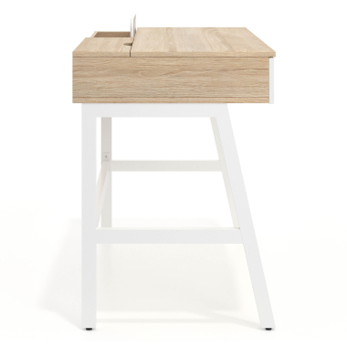 biurko komputerowe bialy opal 6