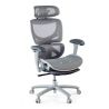 Krzesło biurowe ergonomiczne Sakura white, bujane oparcie