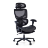 Krzesło biurowe ergonomiczne Sakura white, bujane oparcie